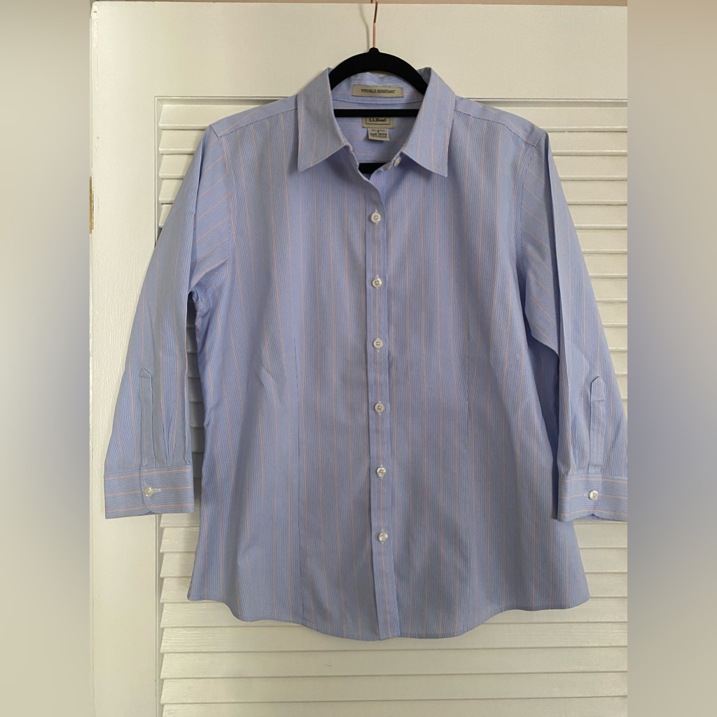 L.L Bean Wrinkle-Free Classic Oxford Shirt